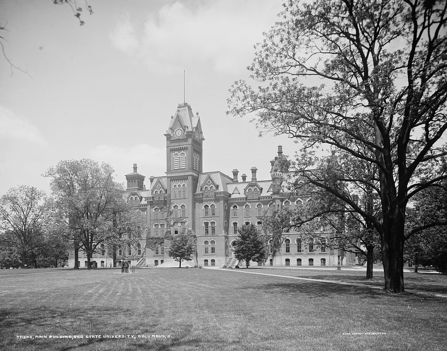 #131 Main building of Ohio State University, Columbus, Ohio, 1900s