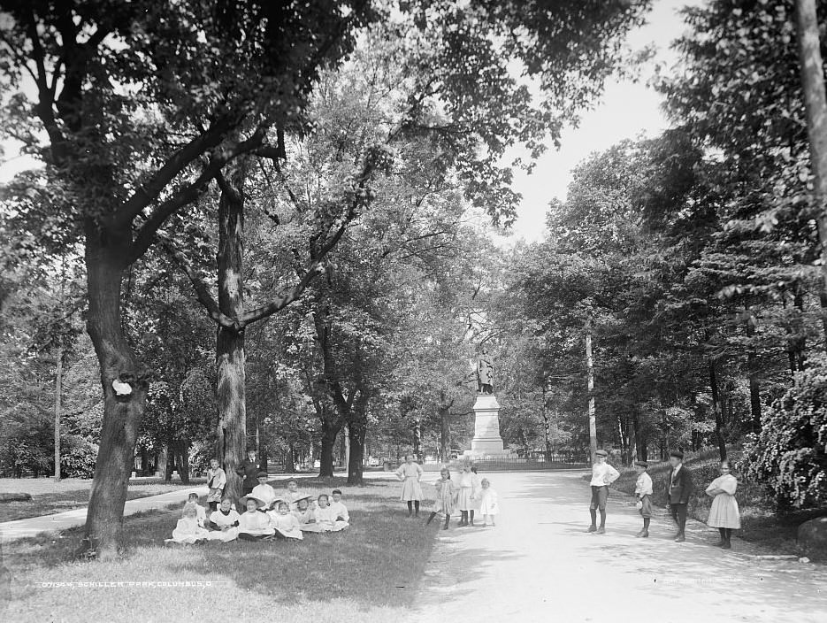 #132 Schiller Park in Columbus, Ohio, 1900s