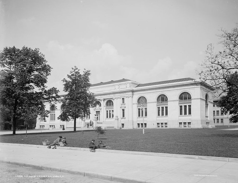 #143 Carnegie Library in Columbus, Ohio, 1900s