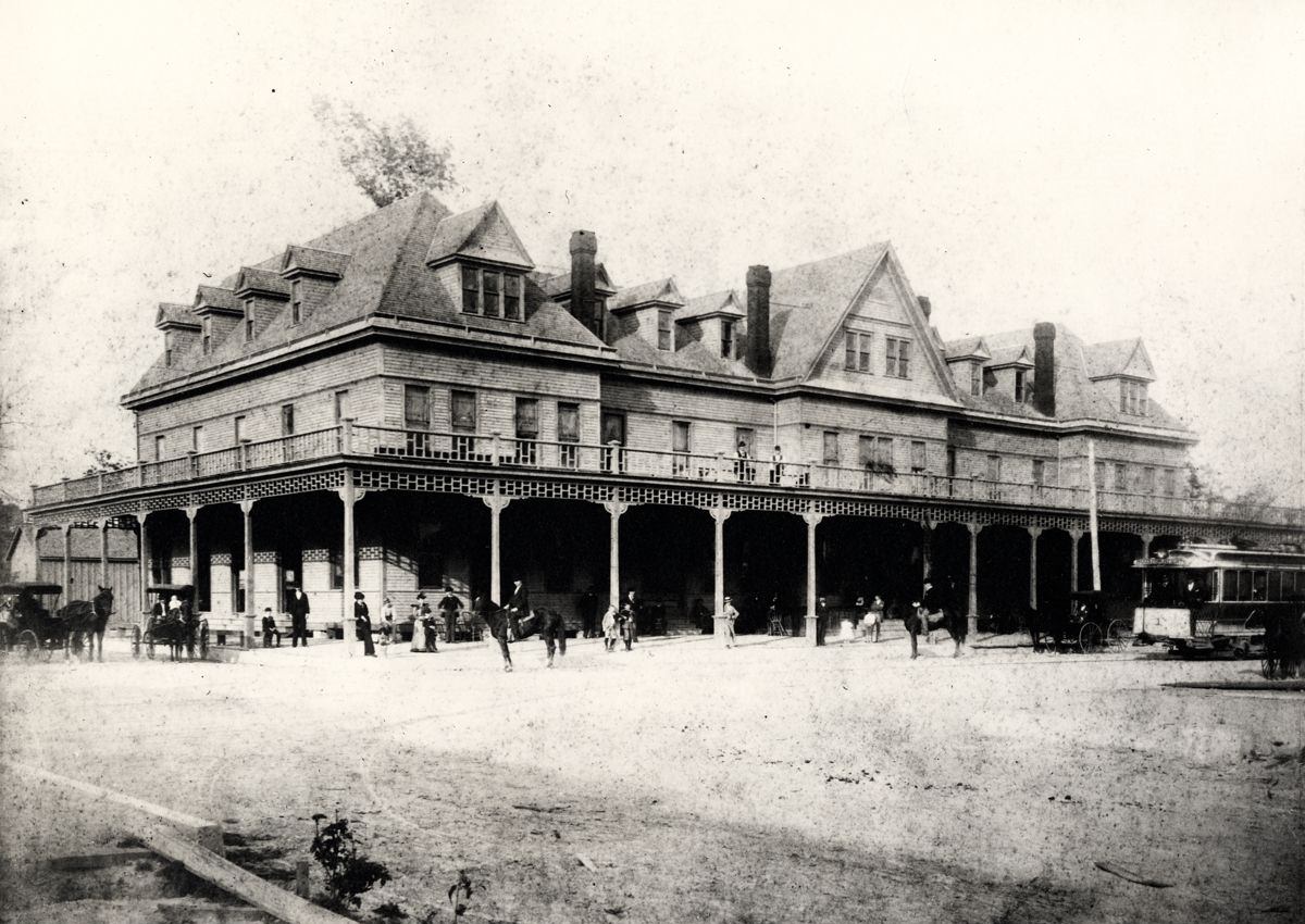 #12 Houston Heights Hotel, later Horne Sanatorium, 1898.