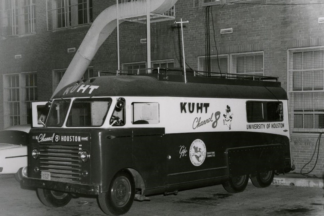 #40 First remote van at KUHT, Houston, 1953.