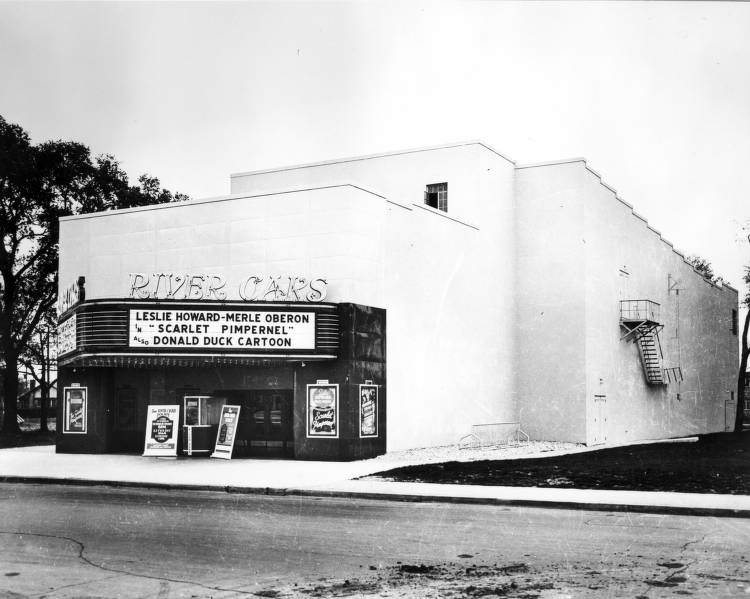 #1 River Oaks movie theater, Houston, 1960s