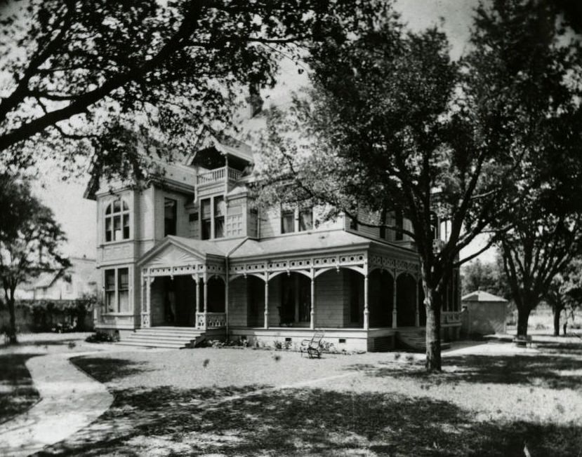 #25 Joseph Chapell Hutcheson house, Houston, 1897.