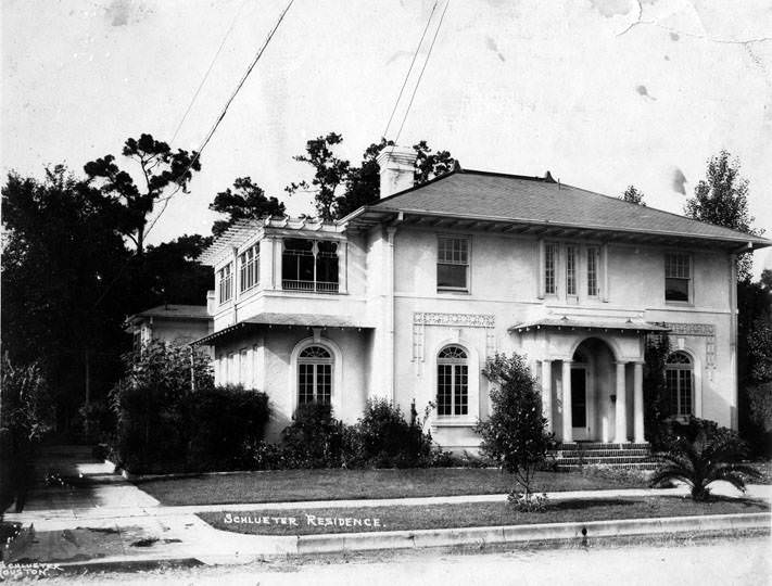 #32 Schlueter Residence at 909 Brenard, Houston, Texas, 1940s