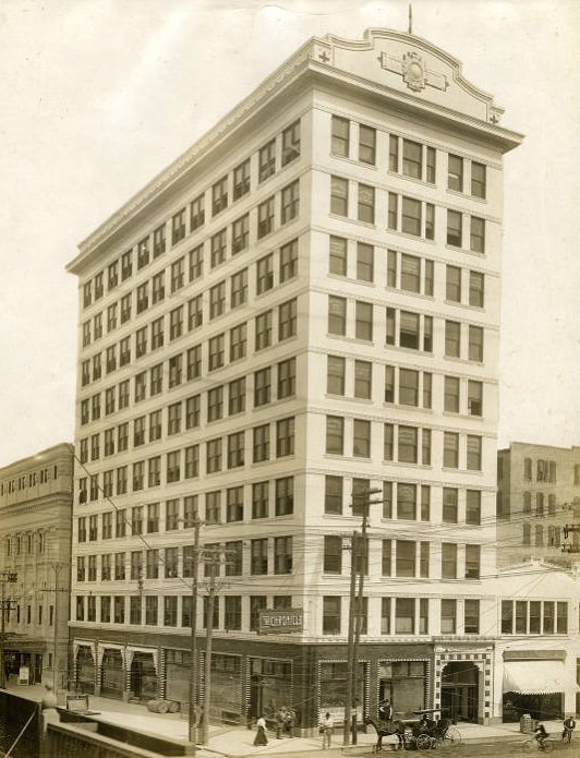 #51 Chronicle building, Houston, 1900s