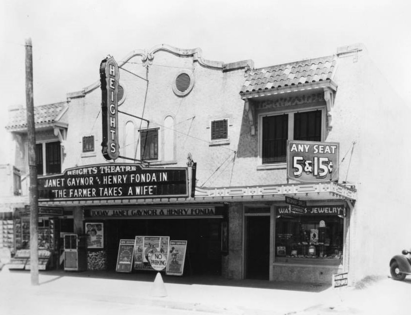 #48 Heights Theatre, Houston, Texas, 1940s