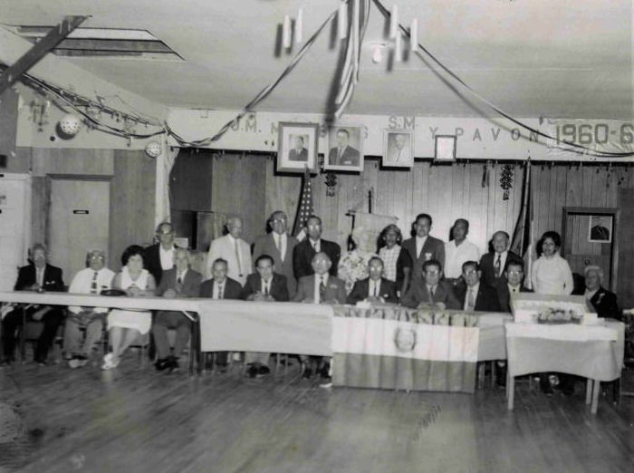 #63 Sociedad Mutualista Obrera Mexicana members, 1960s.
