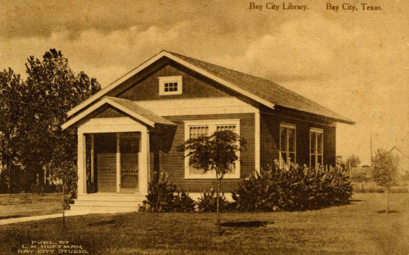 #87 Bay City Library, Bay City, Texas, 1910s