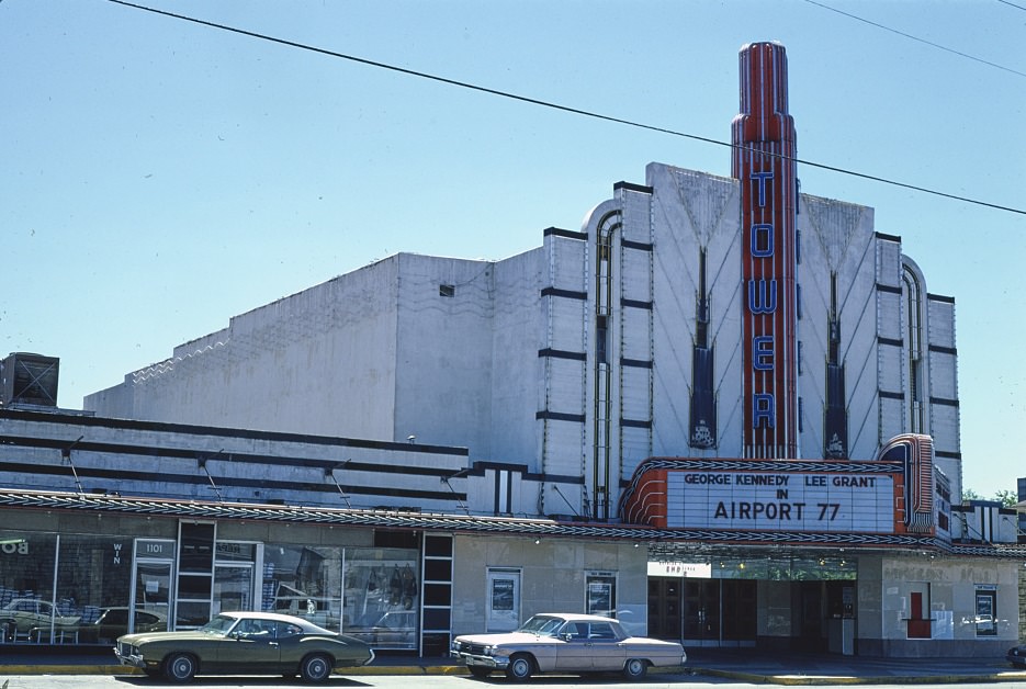 #7 Tower Theater in Houston, Texas, 1977