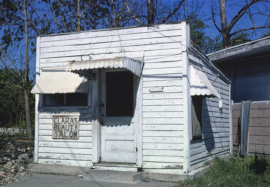 #78 Clara’s Beauty Salon on Jensen Drive in Houston, Texas, 1977