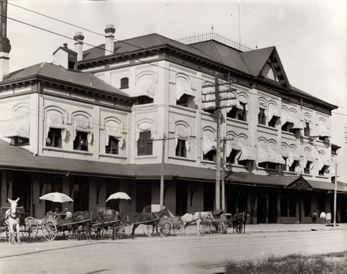 #11 Grand Central Station Rail Depot, Houston, Texas, 1910s