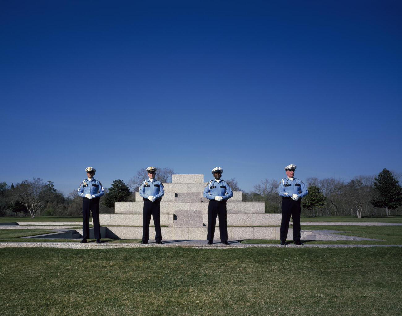 #82 Police memorial in Houston, Texas, 1990s