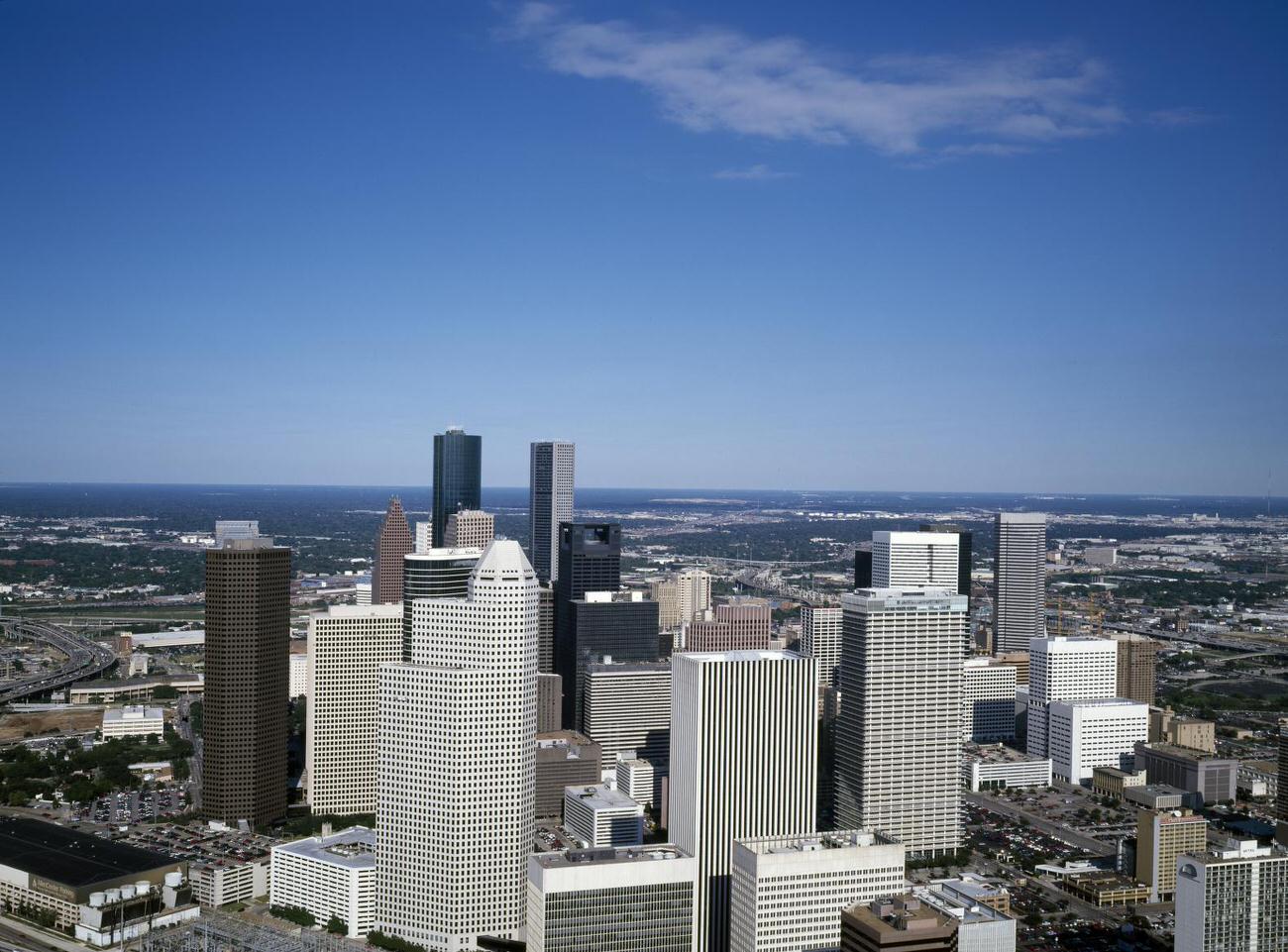 #84 Skyline of Houston, Texas, 1990s