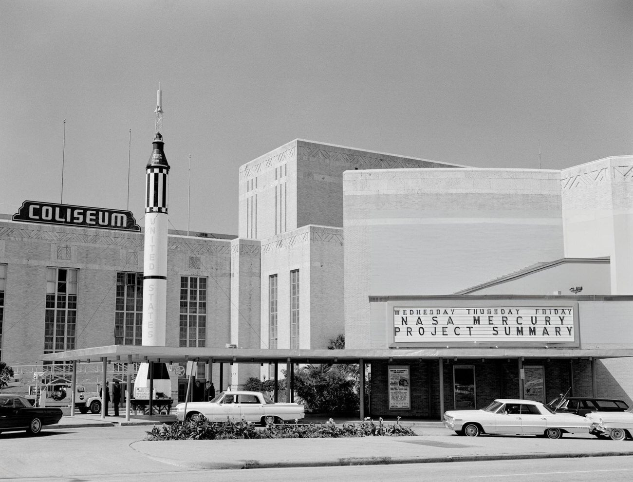 #73 The Project Mercury Summary Conference was held at the Houston Coliseum, Texas, 1963.