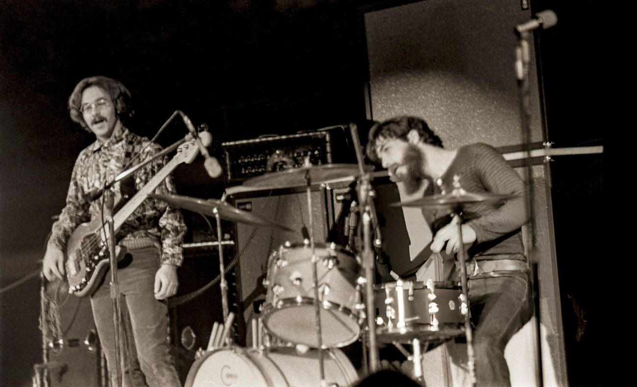 #11 Creedence Clearwater Revival performs at the Sam Houston Coliseum, Houston, Texas, 1970.