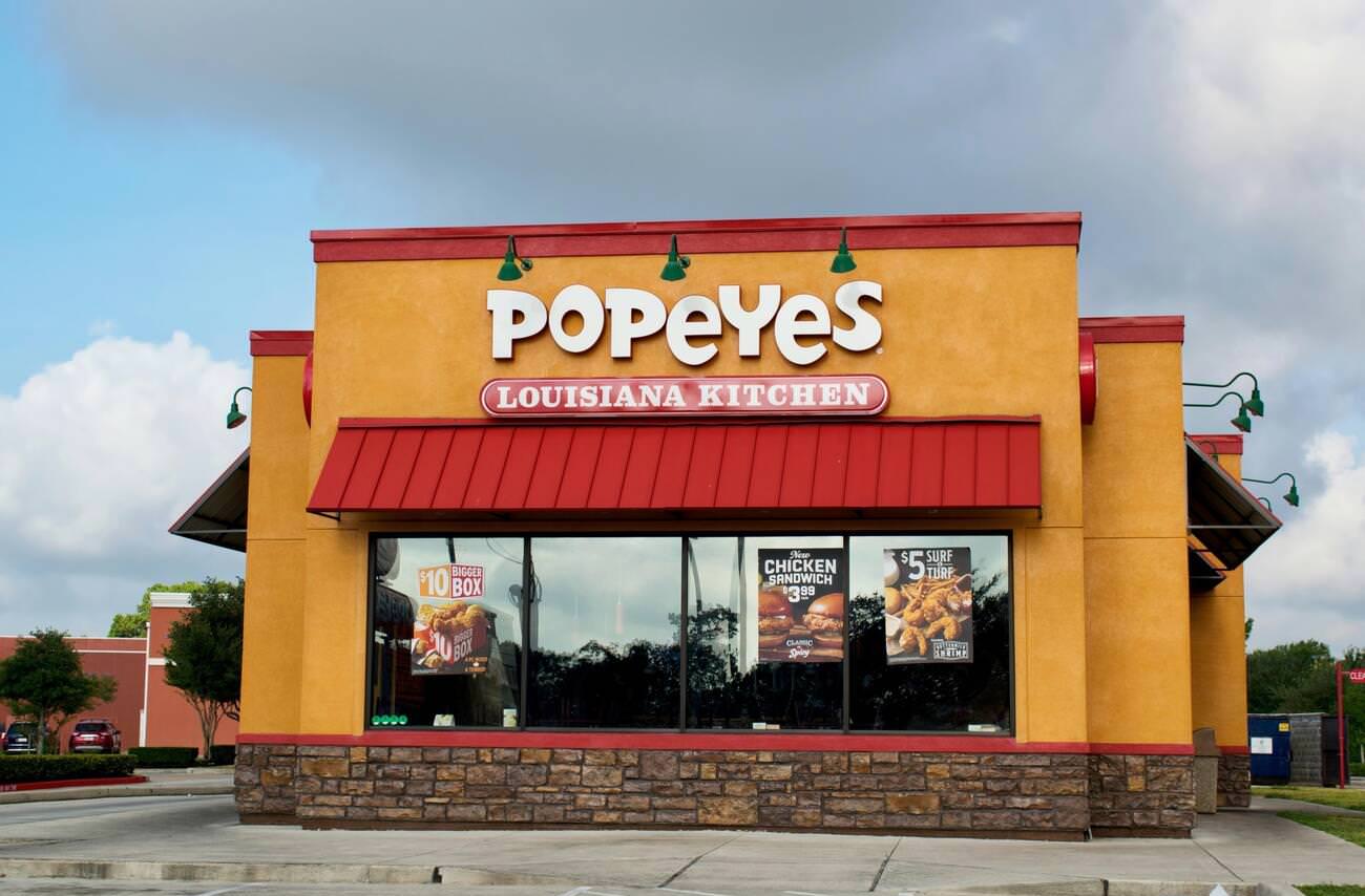 #71 Popeye’s fried chicken store in Atascocita, Texas.