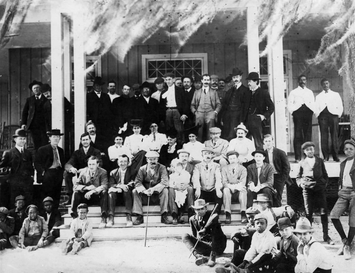 #12 Houston Golf Club on Rice Institute land, 1904.