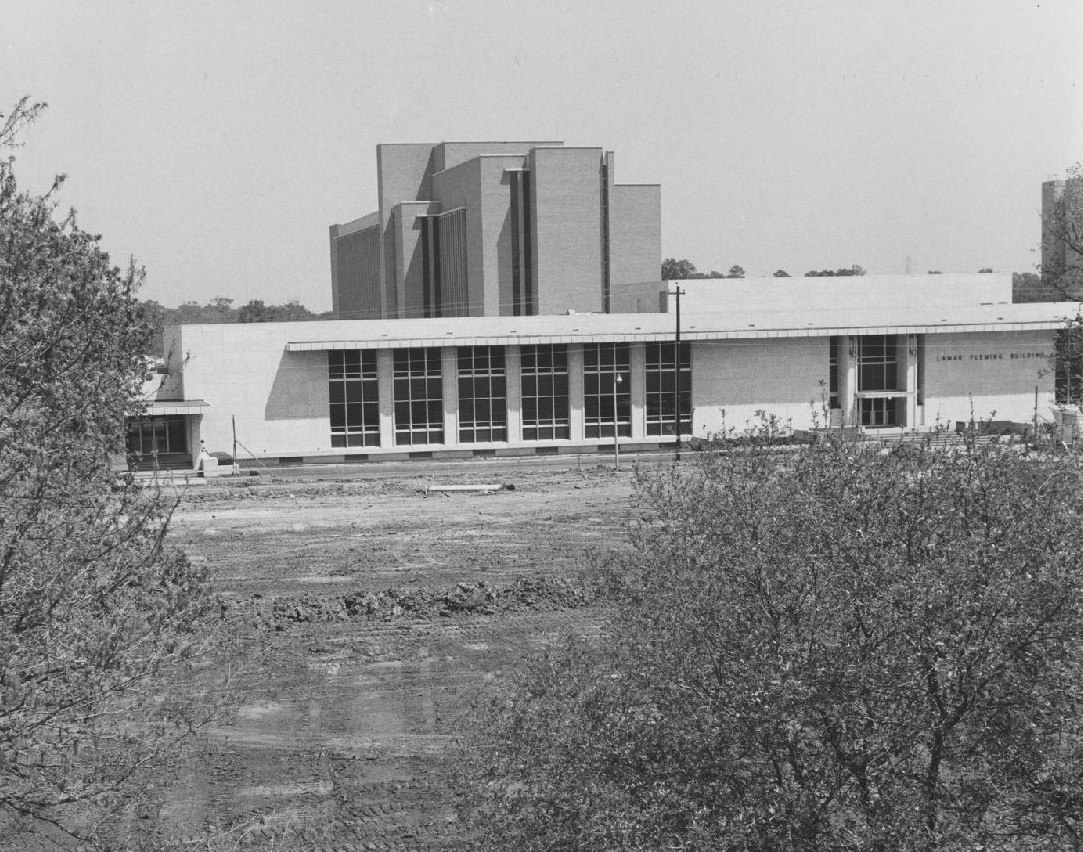 #46 Lamar Fleming Building construction, Houston, 1970