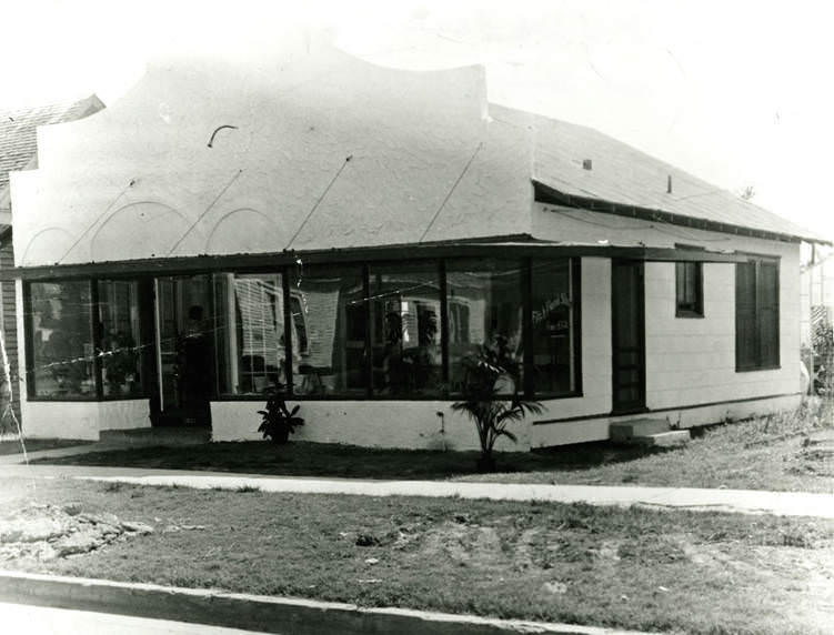 #9 First Fitch Florist Shop, Houston, 1934.