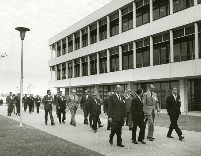 #38 NASA Space Center buildings tour, Houston, September 11, 1968.
