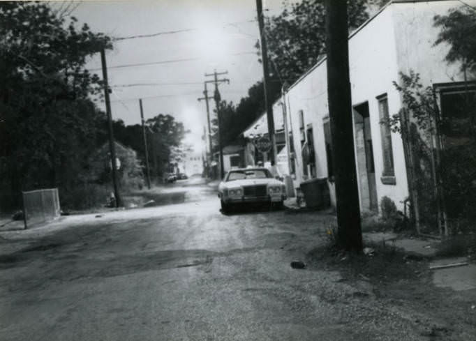 #48 Houston Fourth Ward street view, 1970s.