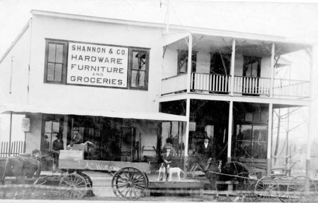 #25 Shannon & Co. Hardware, Furniture, Groceries store, 1910s