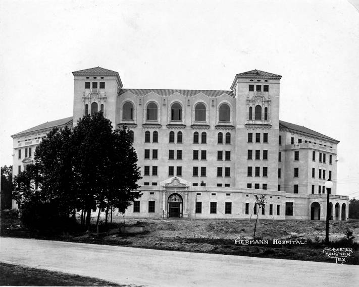 #6 Hermann Hospital, Houston, Texas, 1930s