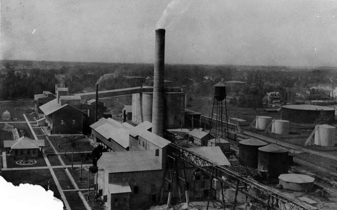#5 Texas Portland Cement Company aerial view, Houston, 1890s