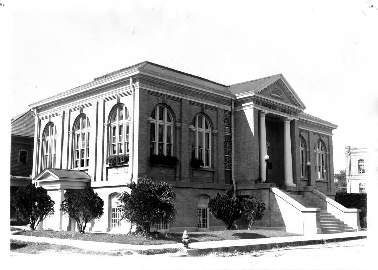 #28 Colored Carnegie Library, Houston, 1930s.