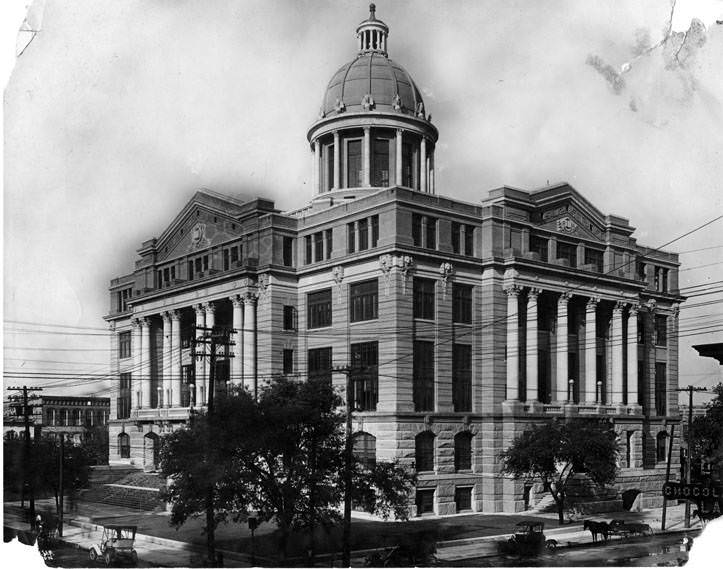 #34 Harris County Courthouse, Houston, 1912.