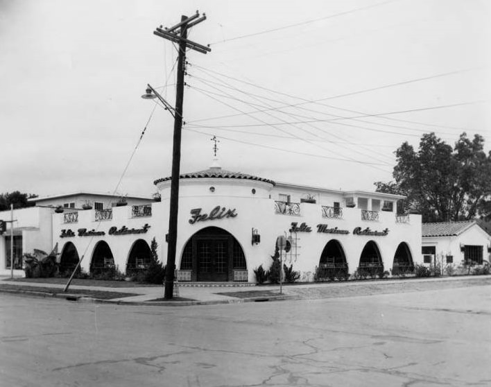 #22 Felix Mexican Restaurant in Houston, 1940s