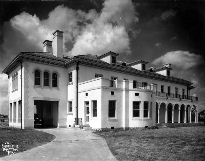 #64 Exterior of F. P. Sterling home in Houston, 1929.