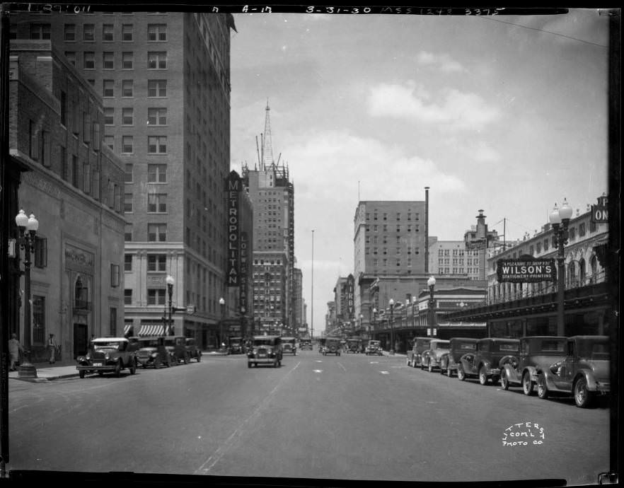 #34 Main Street, Houston, 1930.