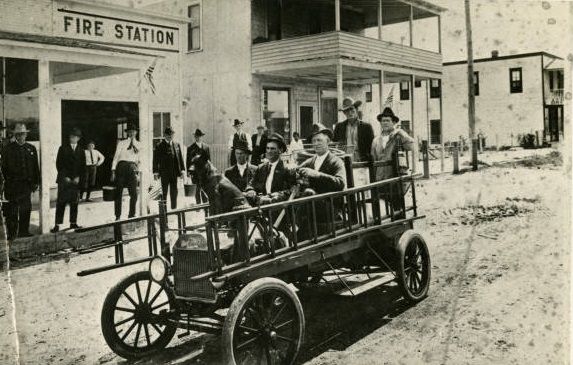 #49 Volunteer Fire Department, Houston, 1916.