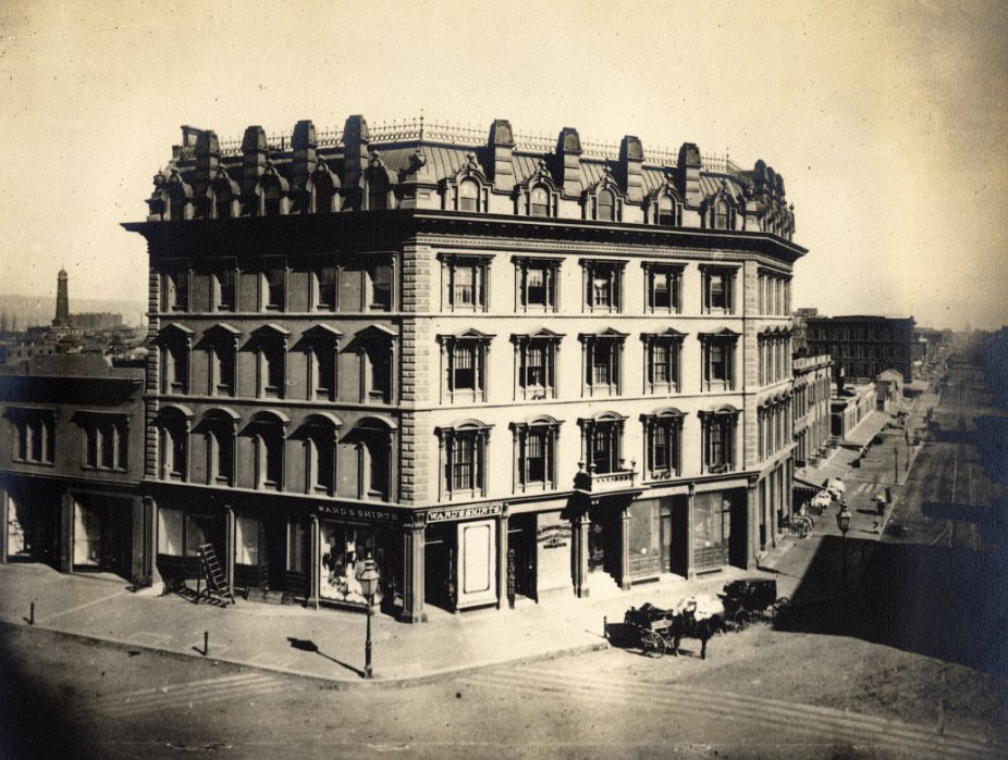 #103 Third & Market Streets, 1865