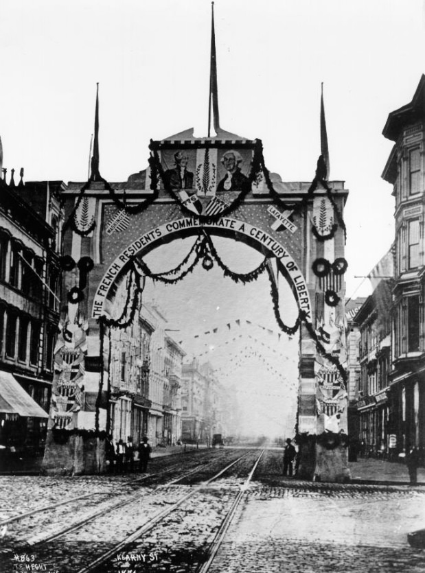 #122 Second Street, north of Harrison, 1865