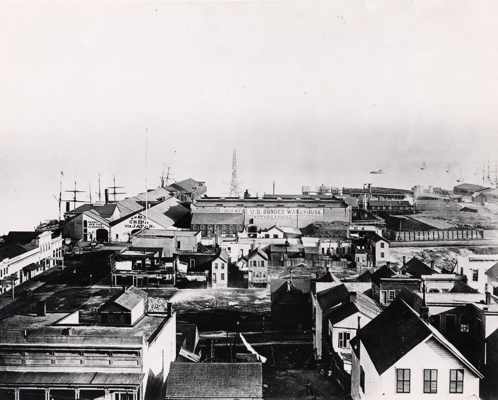 #21 San Francisco waterfront, 1860s