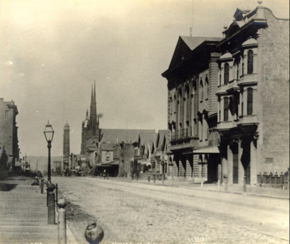 #45 Howard Street, 1863