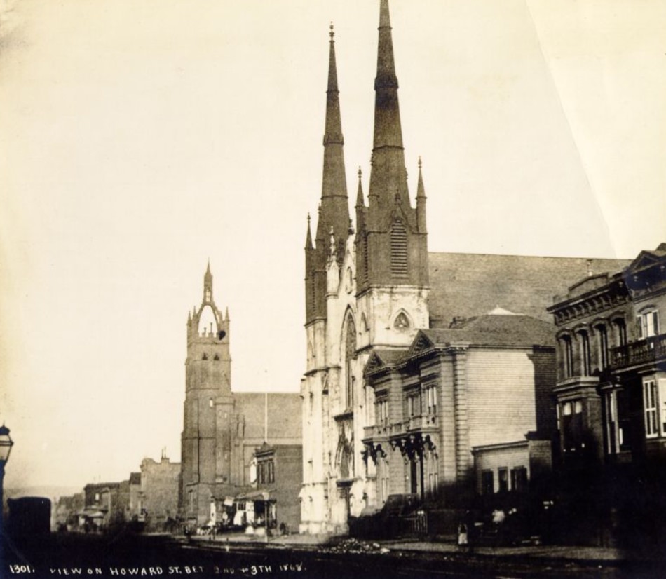 #71 Howard Street between 2nd and 3rd streets, 1868
