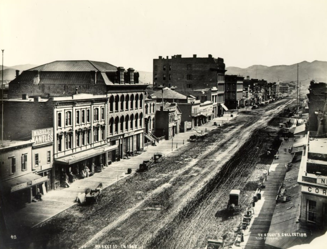 #86 Market Street in 1868