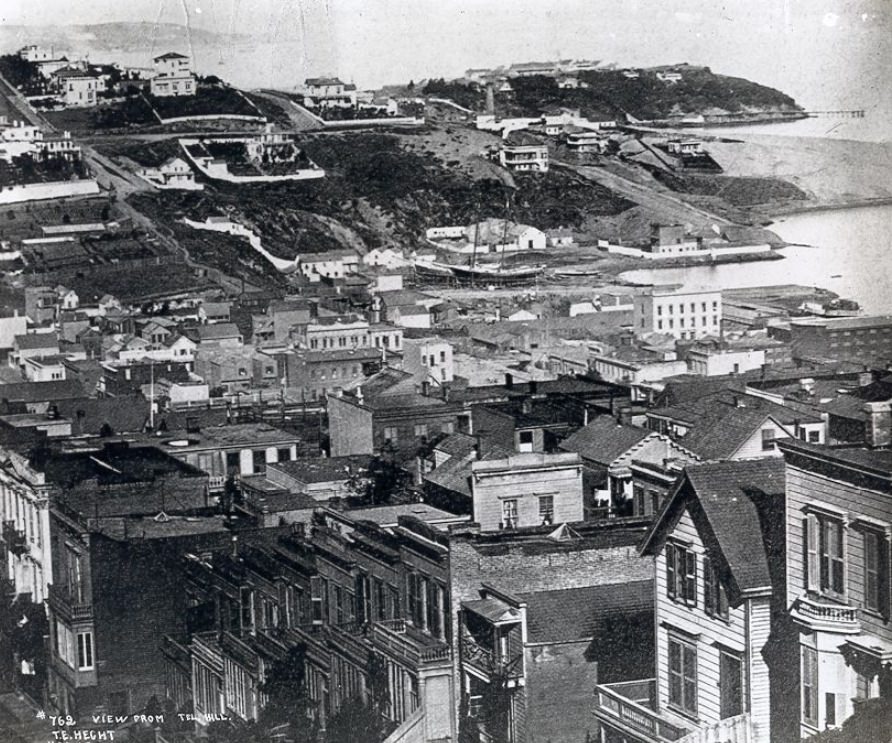 #90 View from Telegraph Hill, 1870