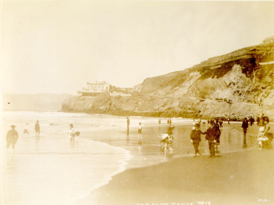 #8 Cliff House and beach, 1878