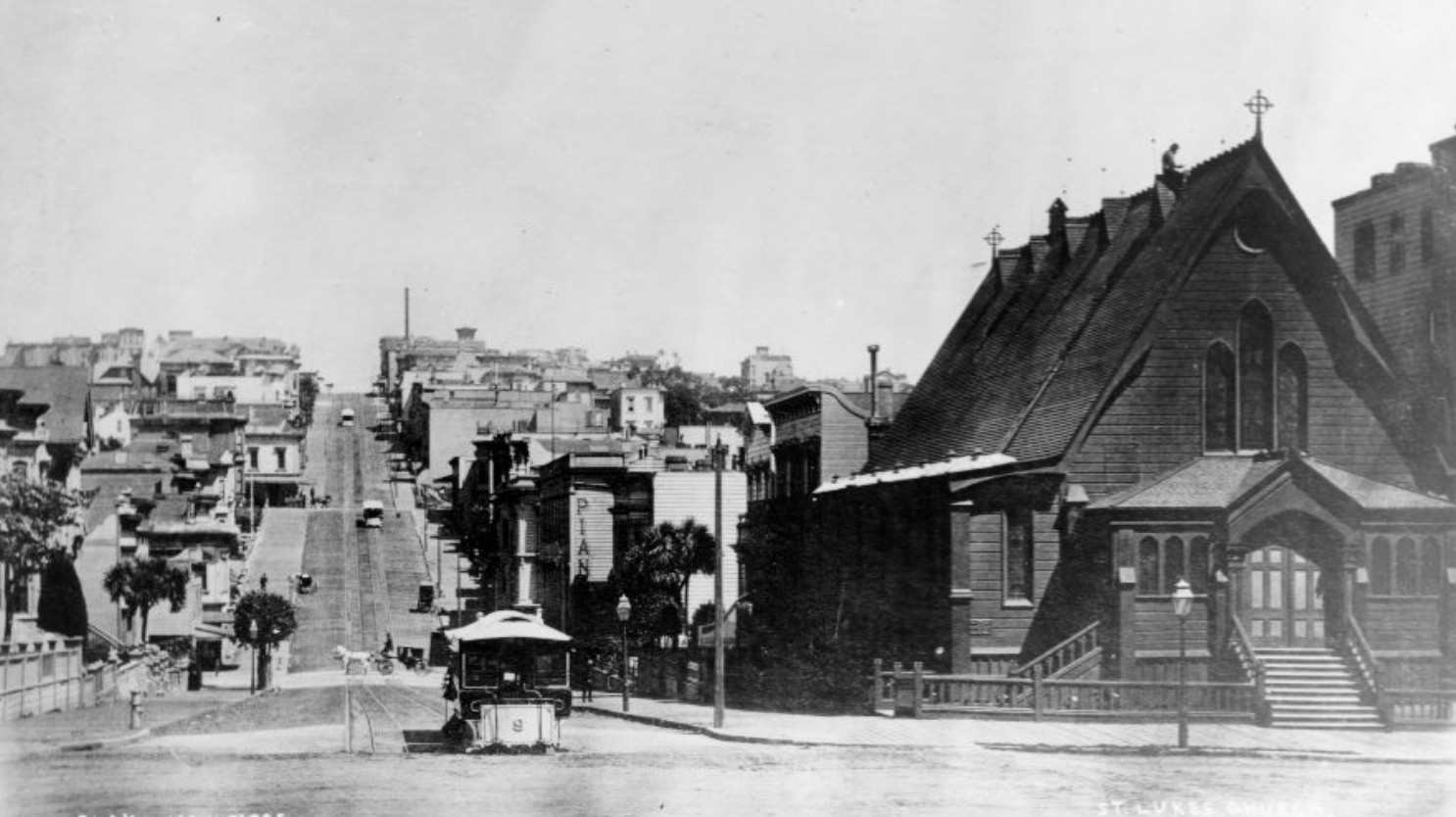 #103 Clay Street at Van Ness, 1888