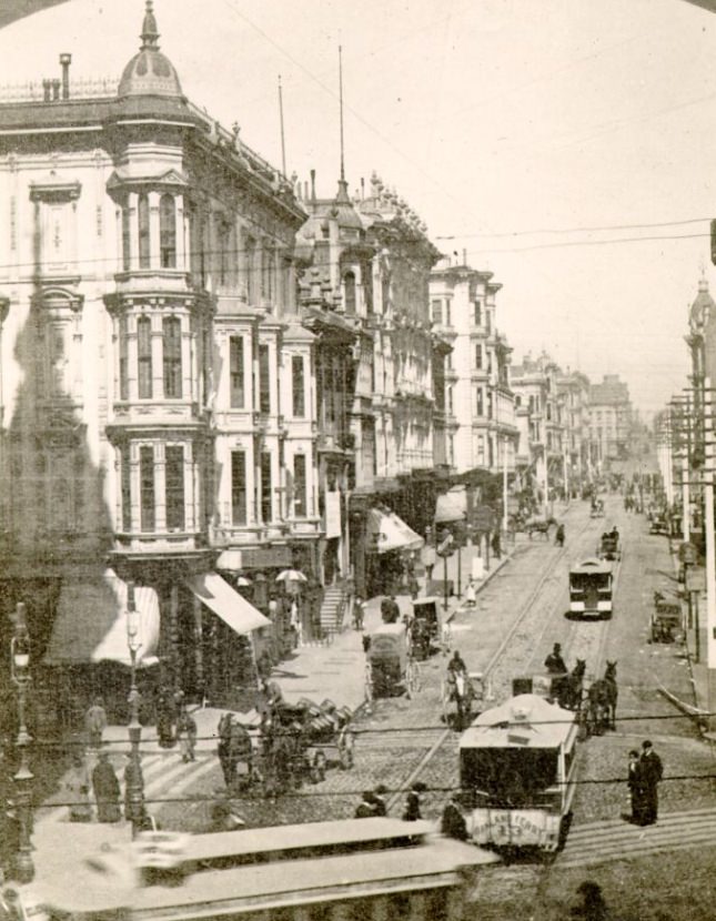 #115 Grant Avenue at Market Street, 1880s
