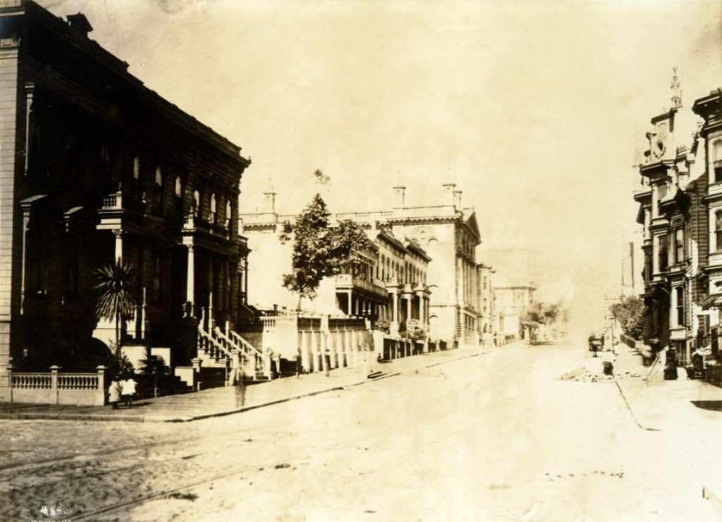 #21 Powell Street, north of O’Farrell, 1880