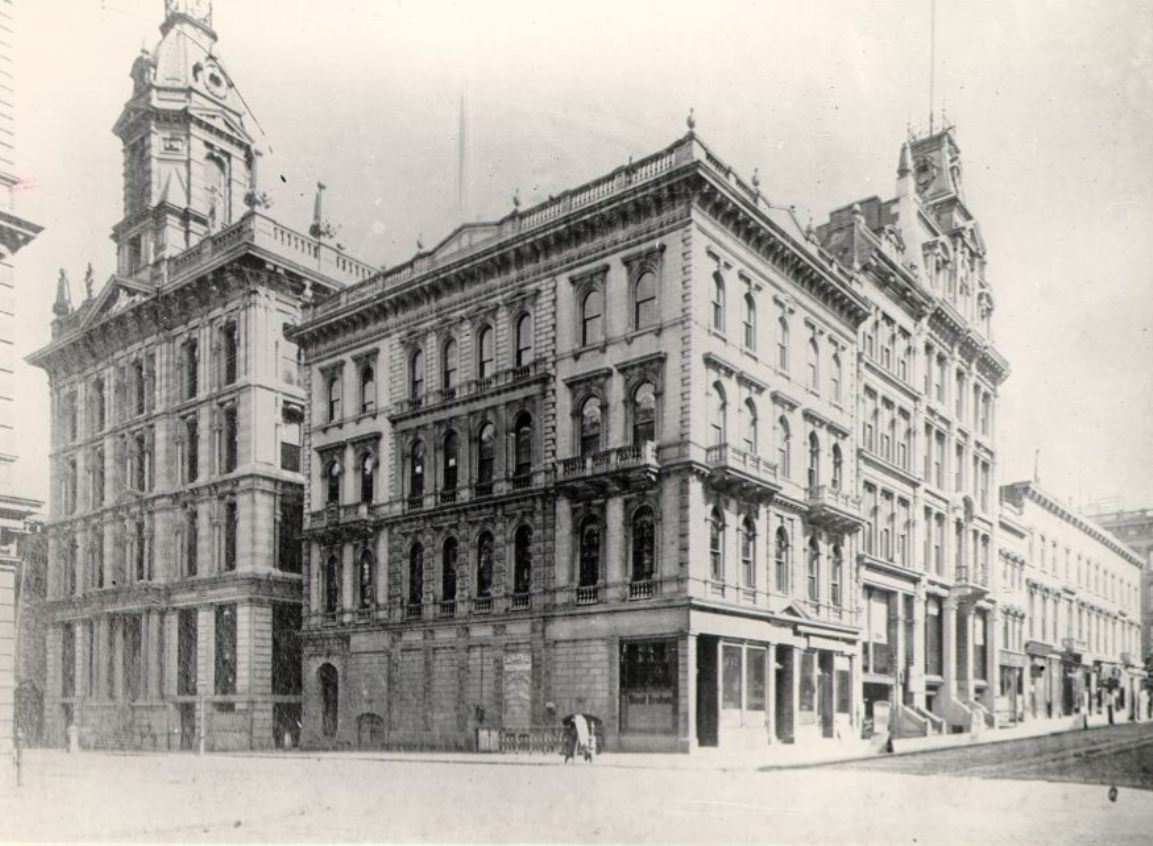 #23 Pine Street at Montgomery, circa 1880