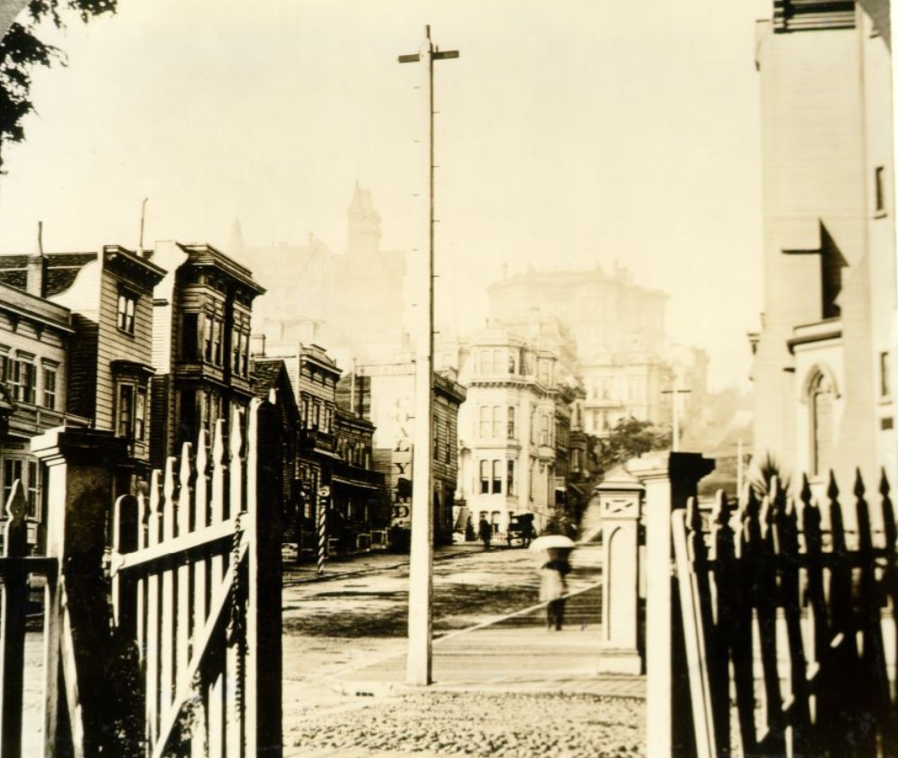 #32 Powell Street, north of Post, circa 1880