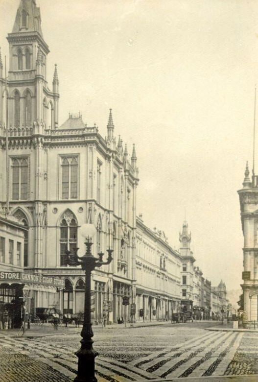 #35 Montgomery Street from Market, 1880
