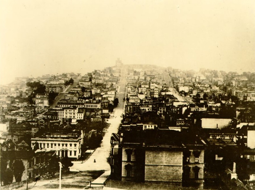 #58 Telegraph Hill, from Greenwich Street, circa 1888
