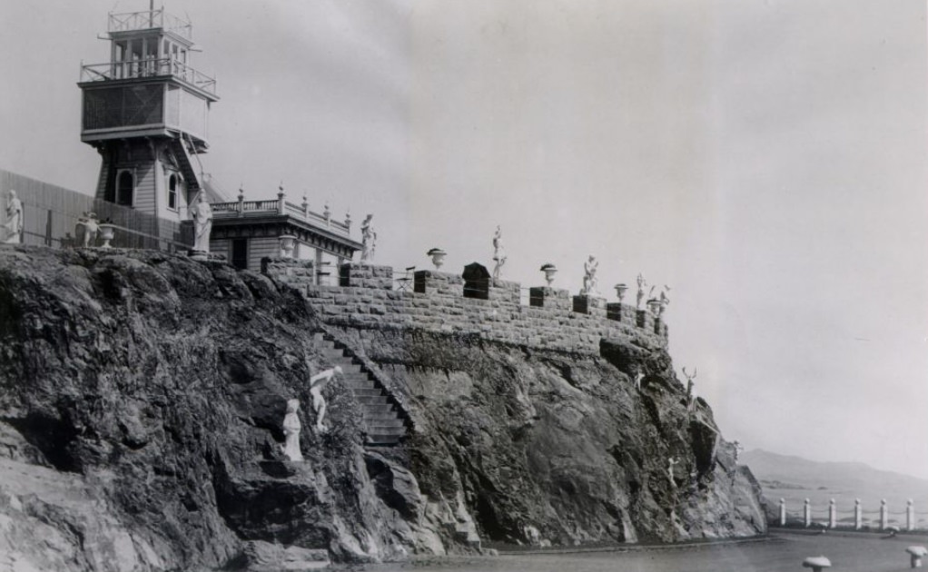 #12 Observatory at Sutro Heights, 1890s